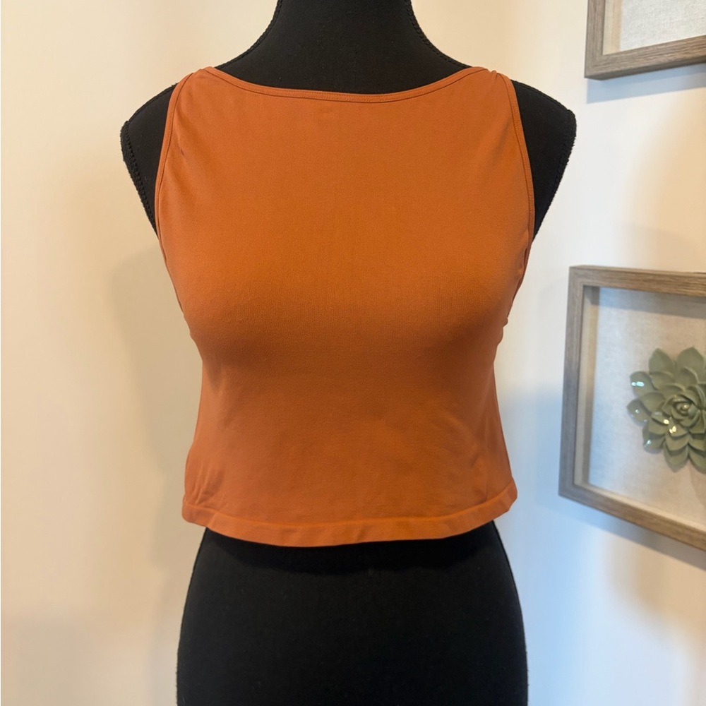 Never Worn! Intimately Free People Terracotta Cropped Camisole/Bra-Brami